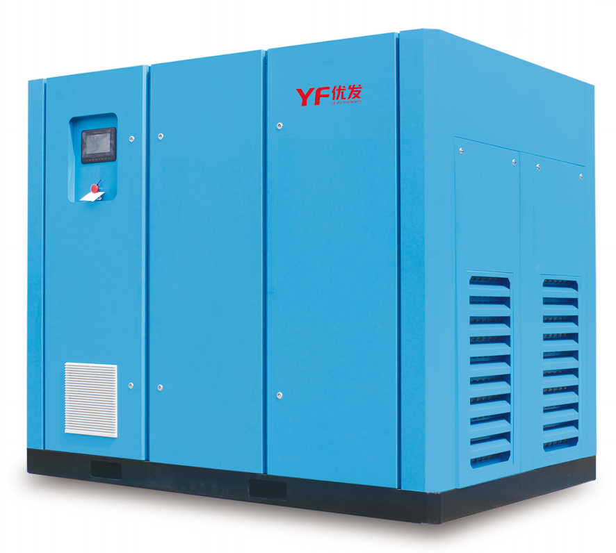 水冷无油高压螺杆式空气压缩机（PET吹瓶、水电、管路试压、激光切割