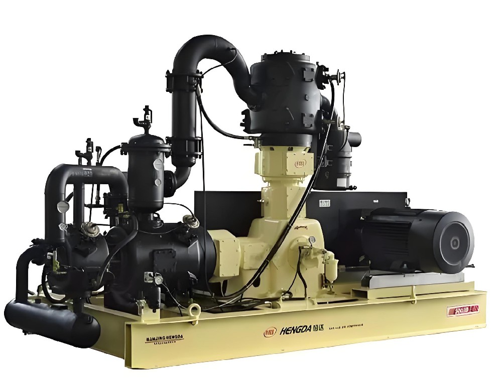 L型无油水冷活塞式空气压缩机